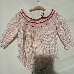 Lullaby Set Girls Courtney Bubble Red hearts